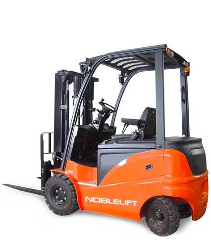 4 wheel electric forklift